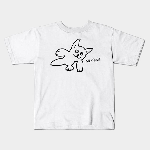 KA-PAW Kitty Kids T-Shirt by GiiPiiD